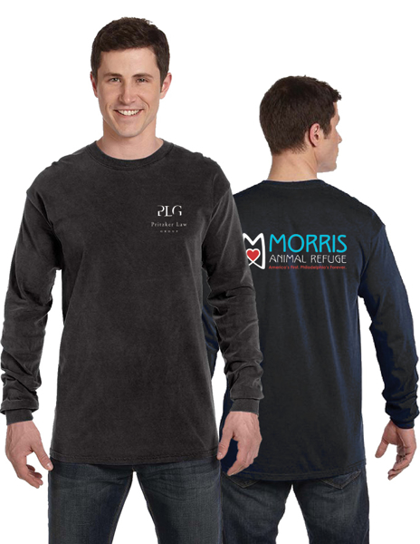 Picture of Comfort Colors Adult Heavyweight Long Sleeve Tee - Black